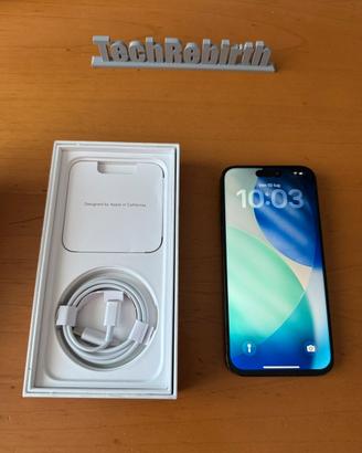 Iphone 15 Pro Max 100% salute batteria