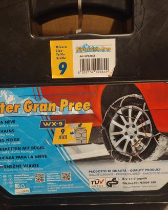 Catene da neve Winter Gran Pree WX-9 misura 9