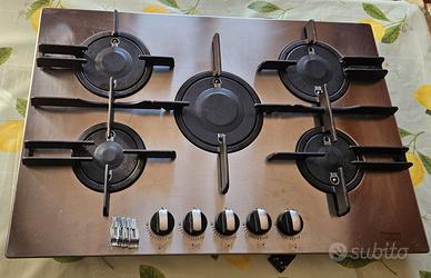 Piano Cottura 5 Fuochi Hotpoint Ariston