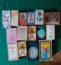 Tarocco Mix Carte Lotto Rari Tarot Collezione 