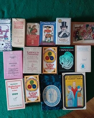 Tarocco Mix Carte Lotto Rari Tarot Collezione 