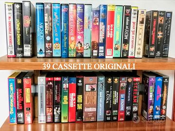 Videocassette VHS - 21 Film Originali