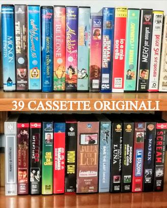 Videocassette VHS - 21 Film Originali