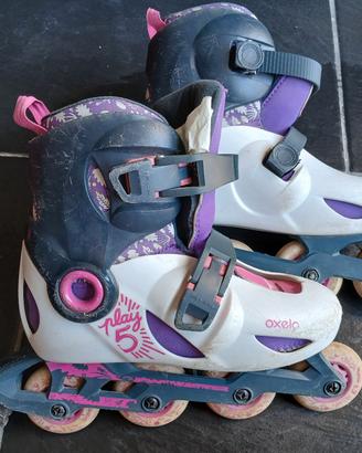 Pattini in linea bambino Oxelo Play 5 (n. 32–34) 