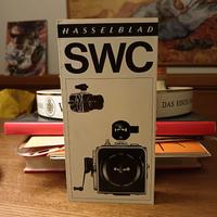 Brochure Hasselblad SWC in italiano, 1976.