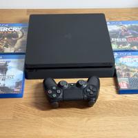 Sony playstation 4 slim  ssd 500 Gb + giochi