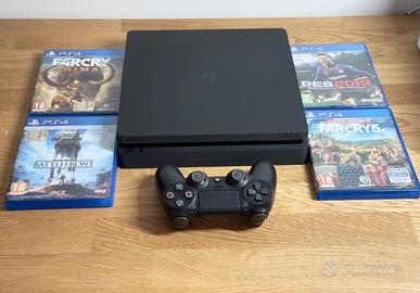 Sony playstation 4 slim  ssd 500 Gb + giochi