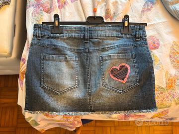 Mini gonna jeans