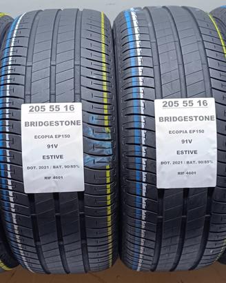 4 GOMME 205 55 16 BRIDGESTONE RIF4601