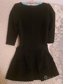 vestito corto mezze maniche 