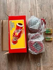 Kit Karaoke Pringles Speaker + Microfono Nuovo