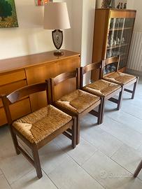 Set 4 sedie originali G.Michelucci firmate