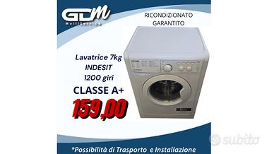 lavatrice ricondizionata Indesit