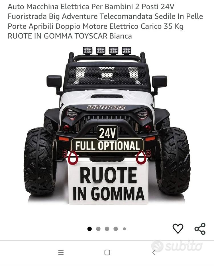 Jeep bimbi Vendita in Tutto per i bambini