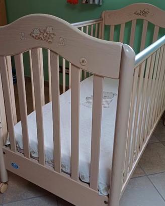 Lettino e materasso melody marca pali