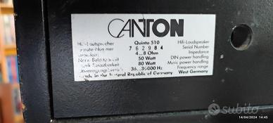 Coppia di diffusori tedeschi.