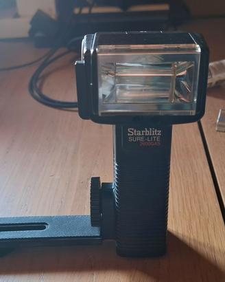 lash Vintage Starblitz SURE-LITE 2600GAS + Staffa