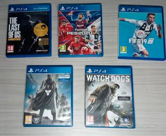 lotto videogiochi ps4, possibile singolo