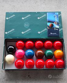 Palle da biliardo professionali specialità Snooker