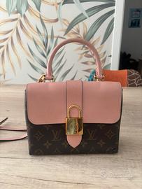 Borsa Louis Vuitton Locky BB  rosa con tracolla