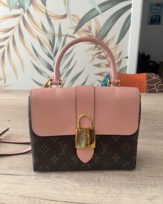 Borsa Louis Vuitton Locky BB  rosa con tracolla