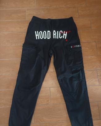 Pantaloni Cargo Hoodrich Neri