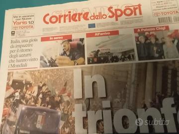 Corriere dello sport 11 luglio2006