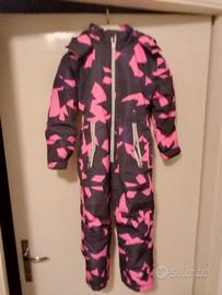 Tuta neve bambina 5 anni 110 cm