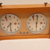 Orologio da scacchi GARDE vintage in legno