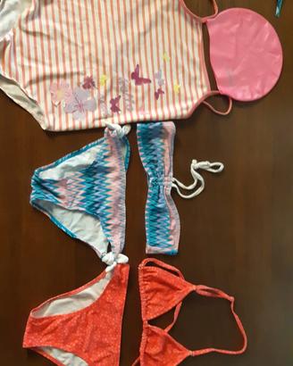 Lotto di costuminper bambina 9/10 anni