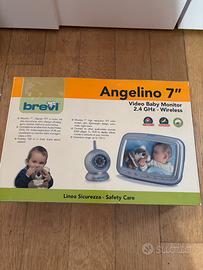 Monitor 7” e telecamera per controllo bambini.