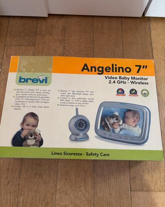 Monitor 7” e telecamera per controllo bambini.