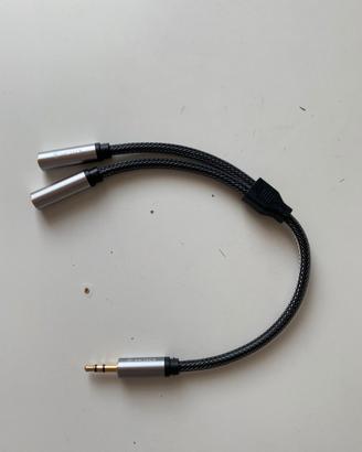 Adattatore doppio cuffie