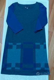 Vestitino in jersay pied de poule