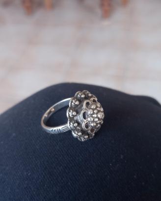 Anello mora in argento 