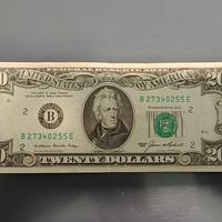 Banconota da 20 dollari americani serie 1985