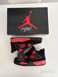 Jordan 4 Retro Red Thunder 44