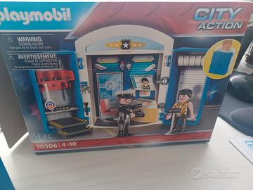 playmobil city action polizia