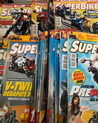 Collezione riviste moto varie testate