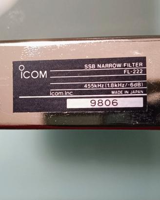 FILTRI ICOM E INRAD