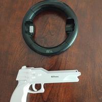 wii volante e pistola