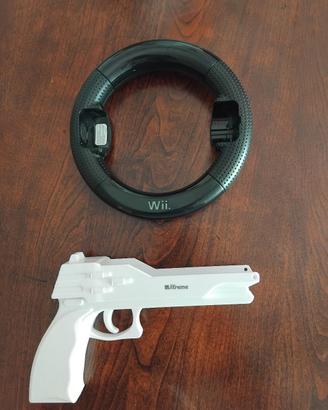 wii volante e pistola