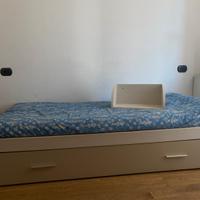 (MI)Letto singolo, secondo letto estraibile 90x200