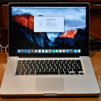 notebook portatile Apple Macbook Pro 15 i7 perfett
