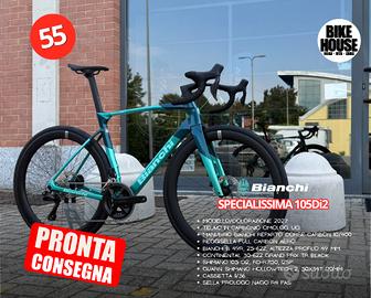NEW BIANCHI SPECIALISSIMA 55 SHIMANO 105Di2 PRONTA