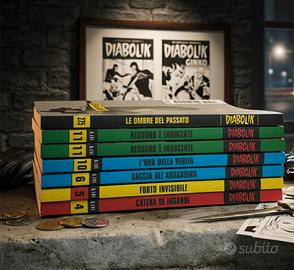 Lotto 7 Fumetti Diabolik - Giallo inedito