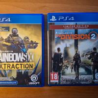 2 giochi Tom Clancy's PS4 PS5