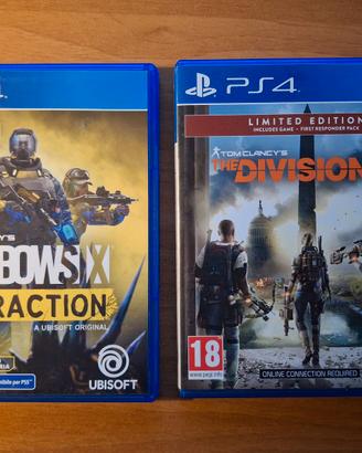2 giochi Tom Clancy's PS4 PS5