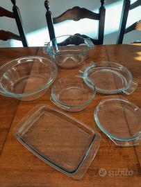 Set pirofila in pirex