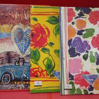 3 quadernoni rigatura B  con copertina rigida